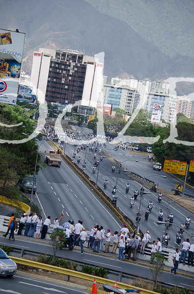 caracas venezuela helicopters marcha Captura leopoldo lopez protest city closed Military