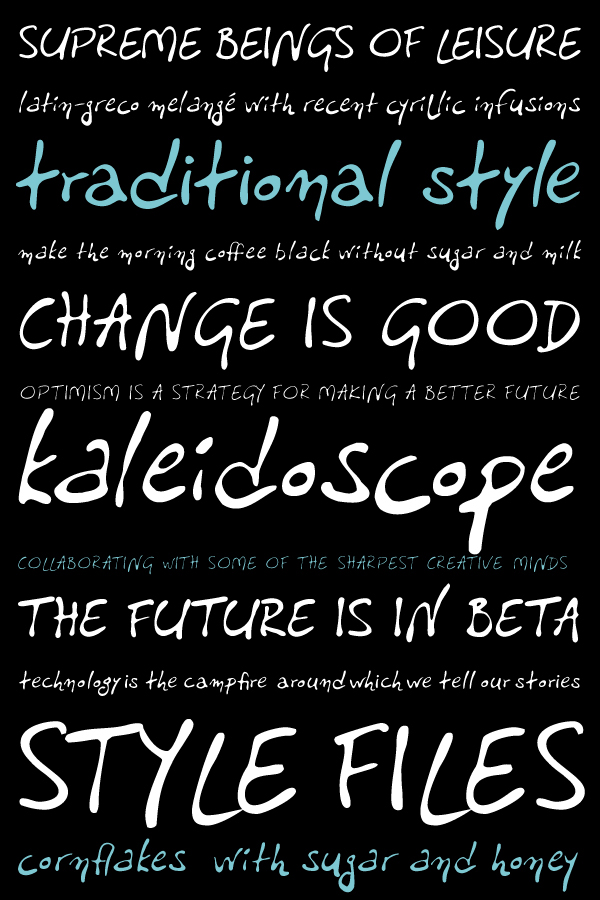 Parachute parachute fonts type type design font foundry Typeface Latin greek Cyrillic worldwide design tsevis specimen