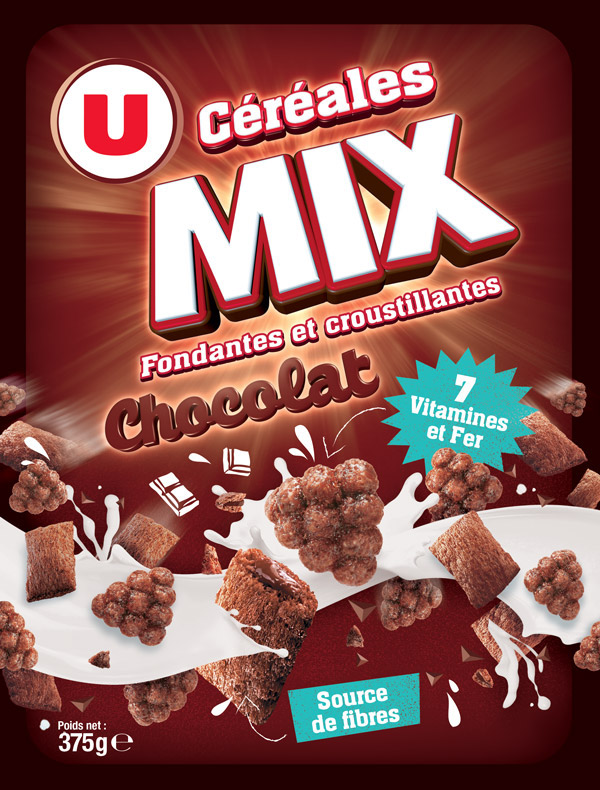 Cereals  cereales teen  Teenager systeme u Pixelis honey miel chocolate choco carré square mix