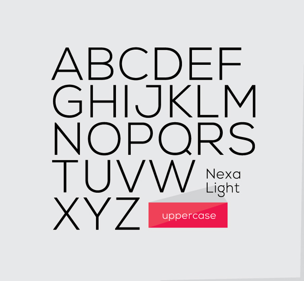NEXA free font on