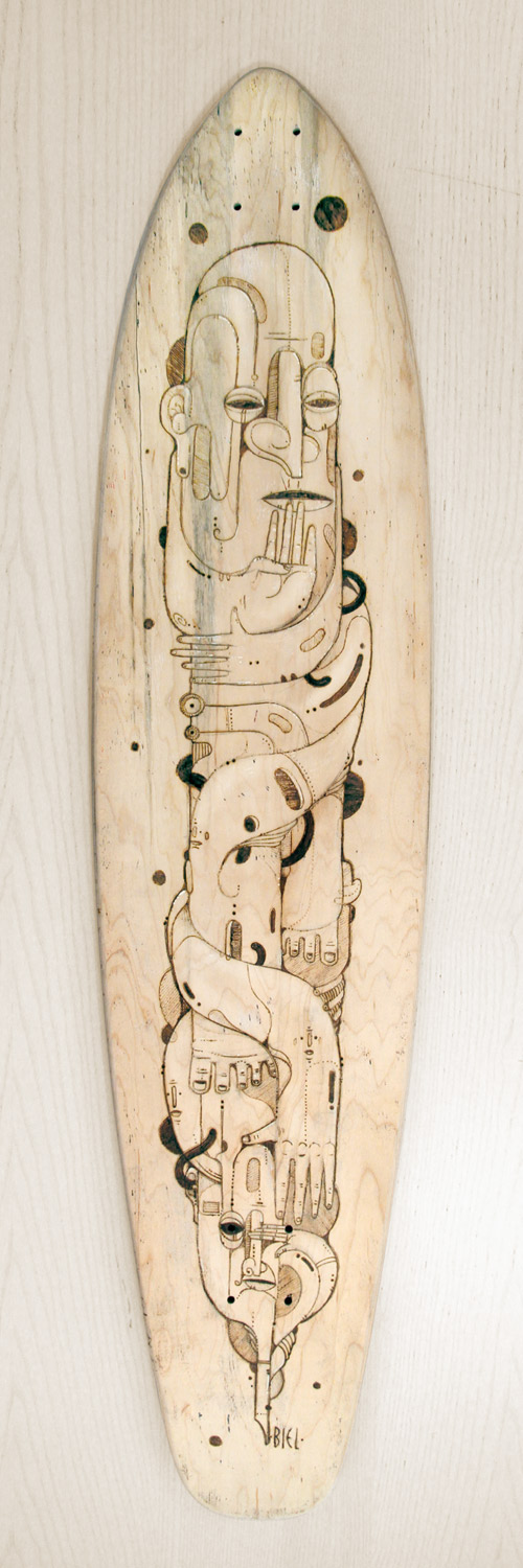 artebiel  craft  skate  sk8 wood  painting nnegro pyrography
