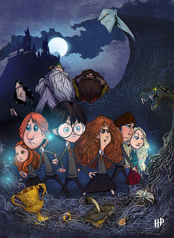 Beskrive kolbe Modsigelse Harry Potter - fan art on Behance