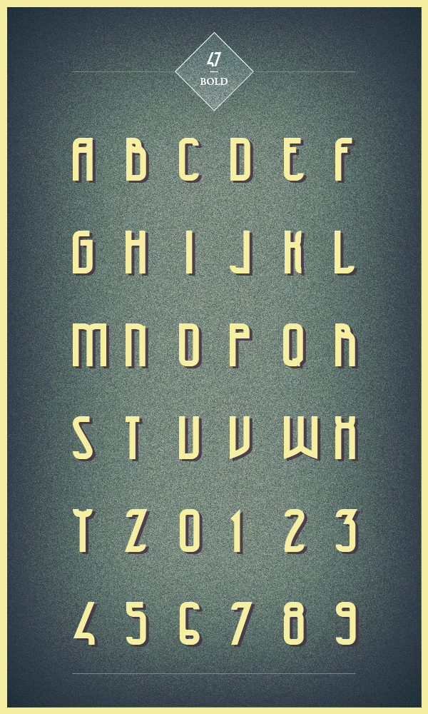 free Typeface font vintage Moinzek