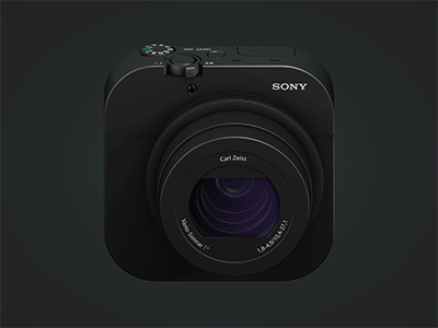 ios Icon 3D camera Sony