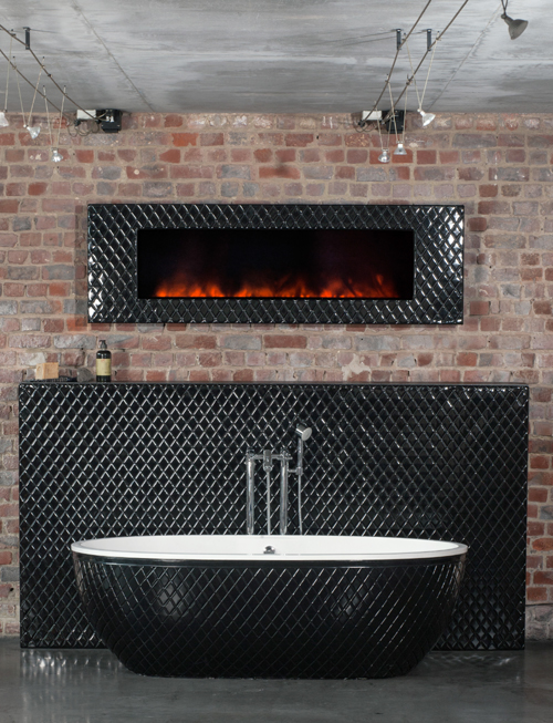 bathtub design luxury freestanding cristalplant plasticryl led mosaic