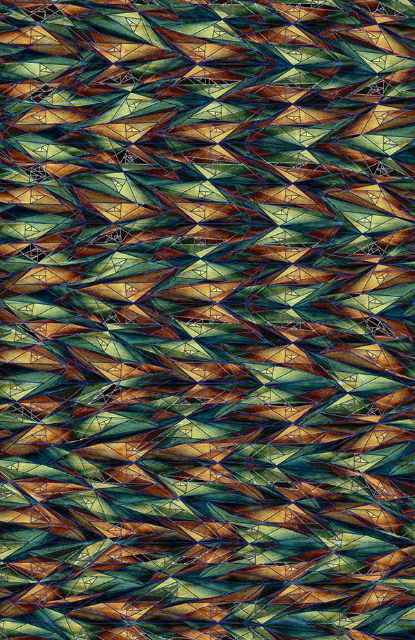 Collection print textile art trend digital