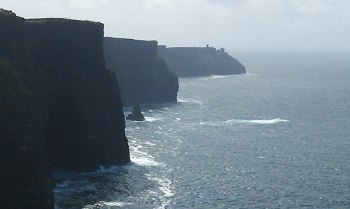 Travel Landscape Ireland august tourism earth environment land sea cliffs monuments Landmarks culture history