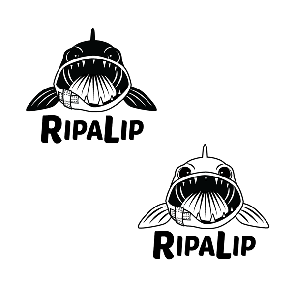 fish bass Pike crappie Walleye fishing logo