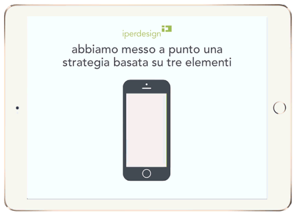 app iPad presentation animated css ios Iperdesign italia roma