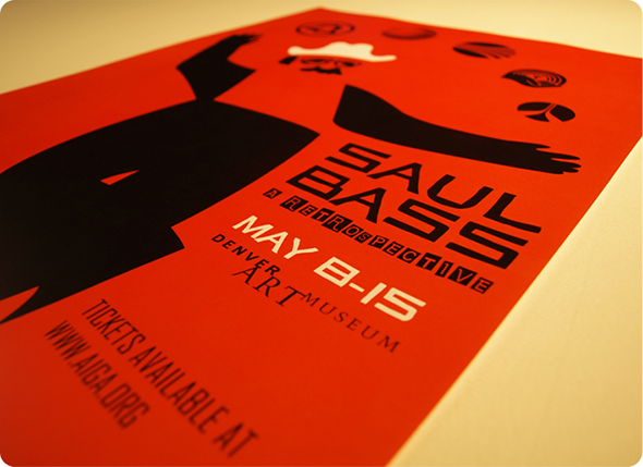 Adobe Portfolio saul bass saul bass art direction poster collage logo retrospective artist Event