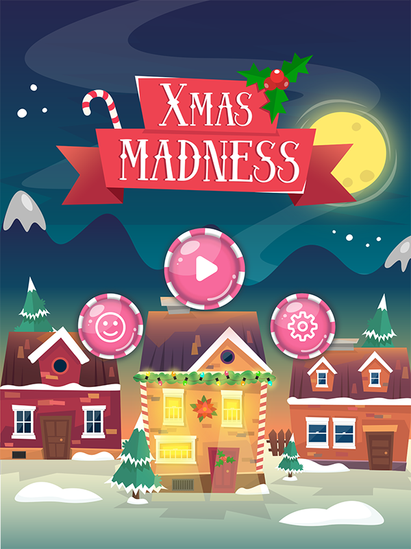 Vim Digital santa game conceptart ios android Christmas winter Thumbspire Inc.