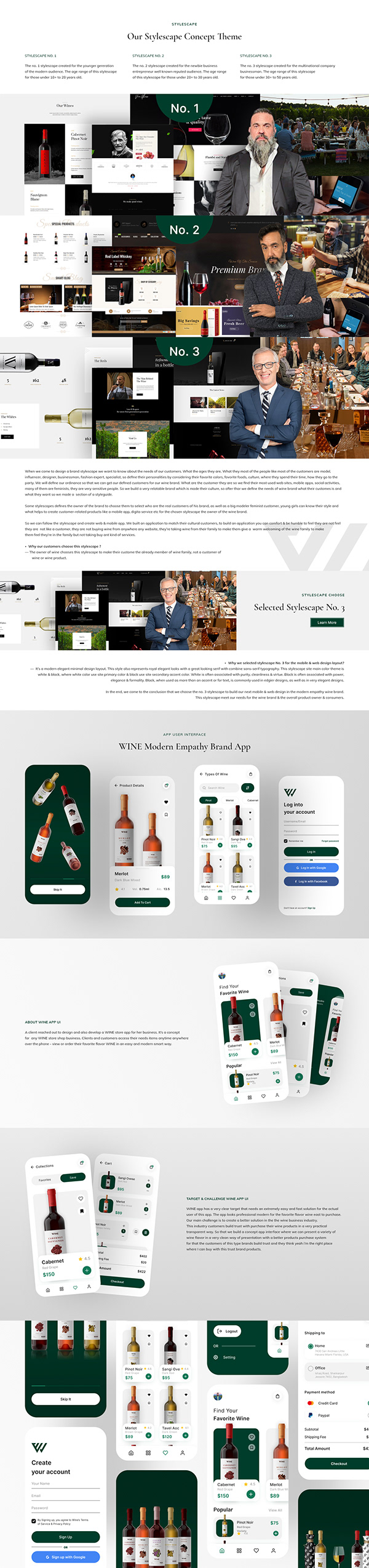 Wine - Branding, Website, Apps, Case Study