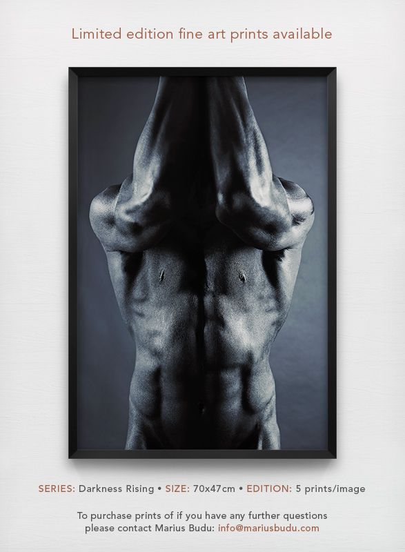 Marius Budu  fine art nude photography art photography Darkness Rising  Anders Landau male figure nude