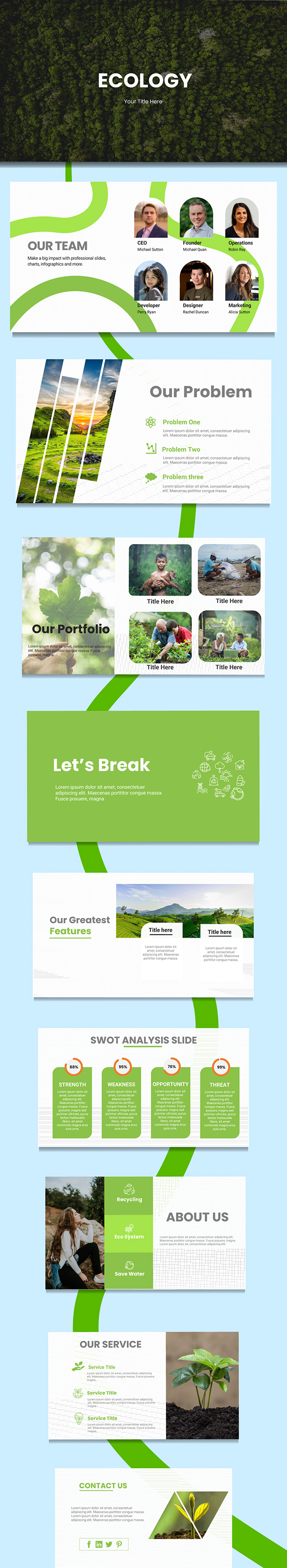 Ecology PowerPoint Presentation Template