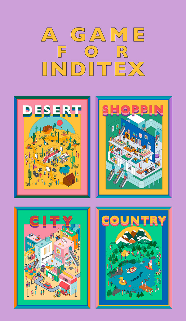 Inditex interactive game