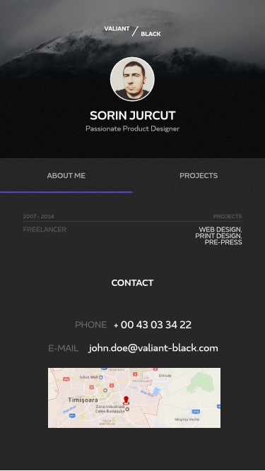 branding  personal Webdesign Web design black dark power