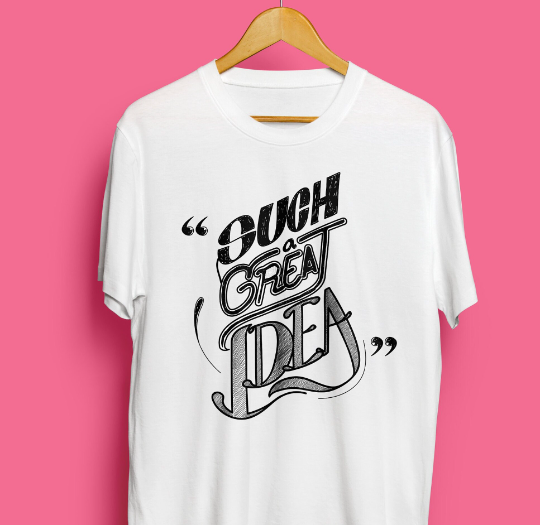 Startup shirt shirt design print Calligraphy   typography  