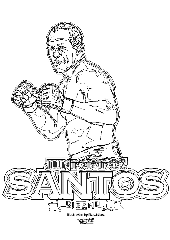 sports robben burtle NBA soccer Dynamic Illustrator UFC dos santos player