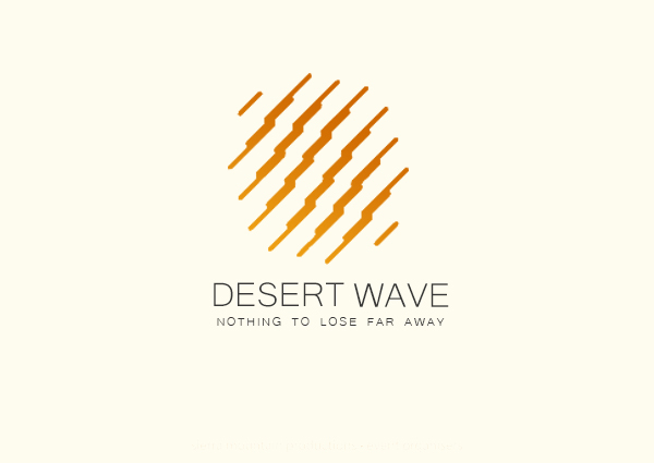 DESERT WAVE LOGO'S logo desert