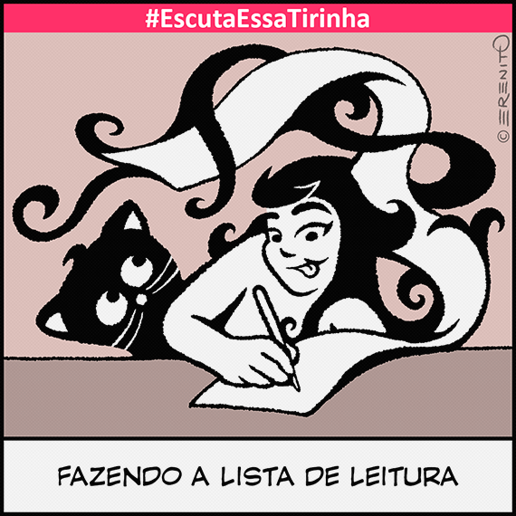 EscutaEssaTirinha comics Tirinha apple pencil lineart