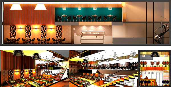 restaurant concept elegant design