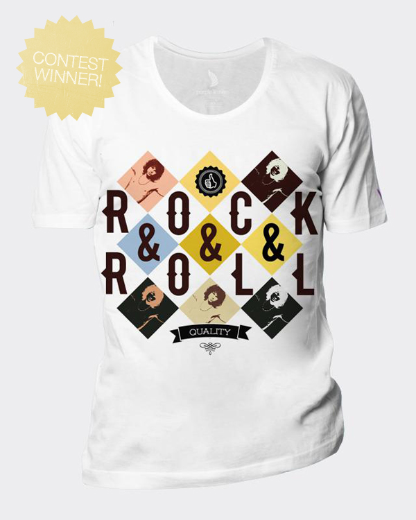 rock n roll T Shirt contest rock cool shirt tune Competition awesome super8 vintage Retro busker underground STATION