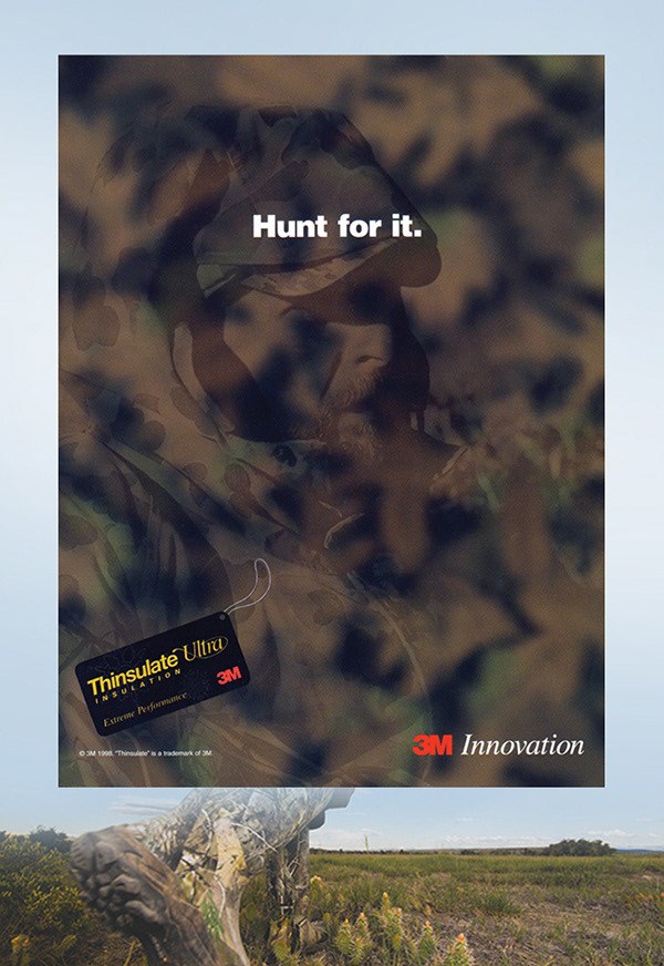 3M thinsulate warm cool Hunting sell sheets