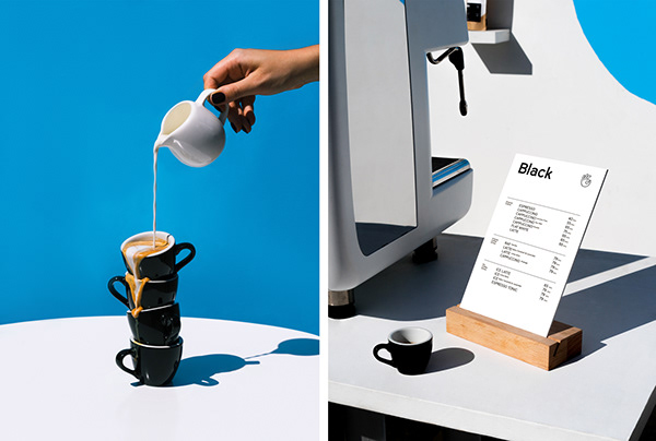 Black — identity for coffee brand