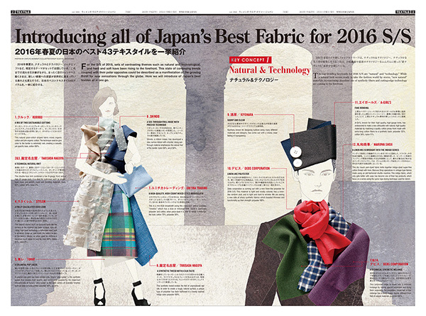 magazine WWD JAPAN woman WWD JAPAN BUSINESS textile
