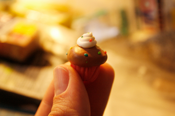 cupcakes molding tiny addictions cubillo cubillodesign chocolate craft handade Tiny