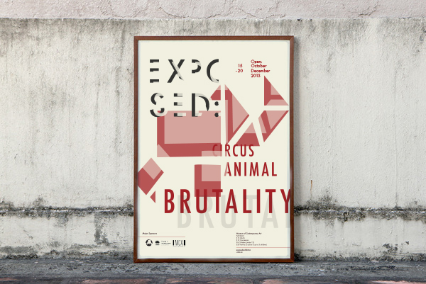 Event Exhibition  museum istd branding campaign animal cruelty