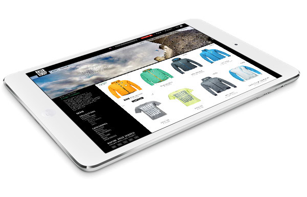 killer loop e-commerce Website sport digital design grid Responsive mobile