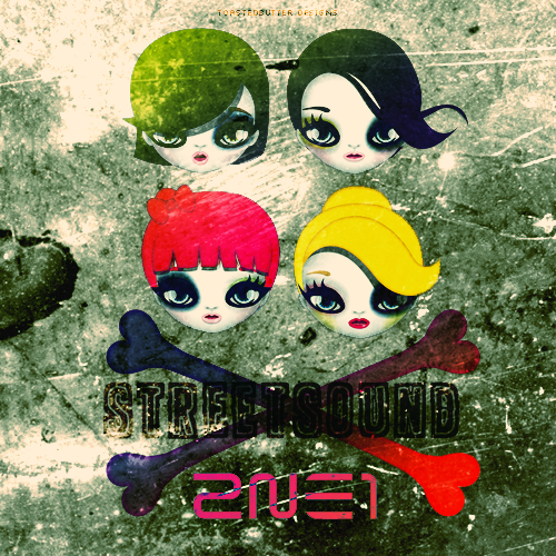 kpop k-pop Album cover album cover remix cover BigBang 2ne1 brown eyed girls super junior GD&TOP fanart epitone