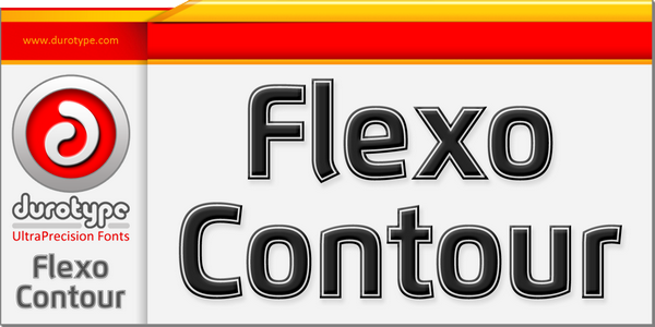 Ben Blom contemporary Contour Display Durotype Flexo font futuristic geometric Headline lettering logo magazine poster sans-serif squarish Typeface