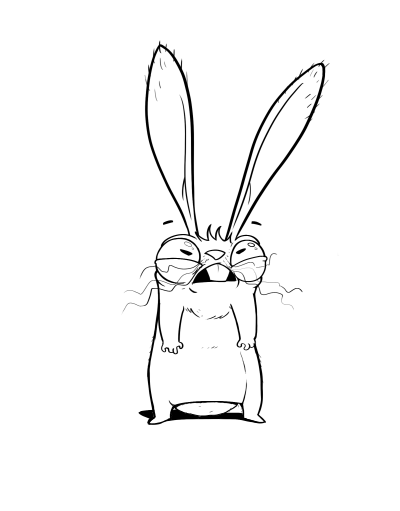 rabbit Mad madrabbit studio Character brandhero design
