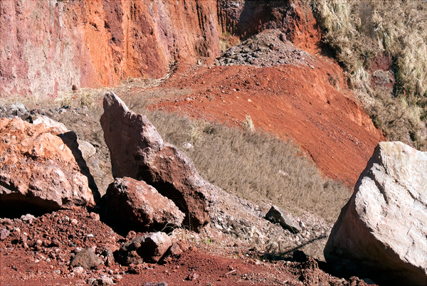 quarry rock stone lime sulphur land quarries light Sun Landscape melissa irving New Zealand horokiwi scoria