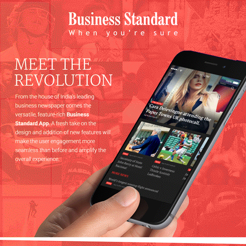 Mobile app business standard business standard mobile app red interaction mockups app mockup mobile mockup news News App design UI UX design