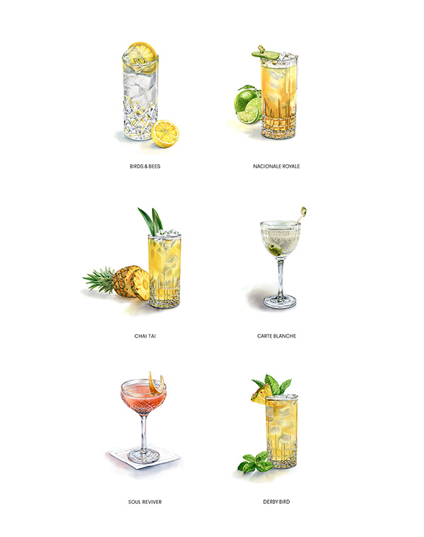 Classics Perfected cocktails. Part 1