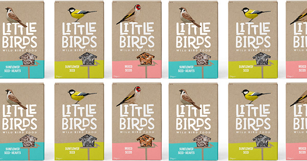 Packaging design - LITTLE BIRDS - wild bird food
