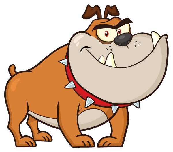 animal Breed bulldog cartoon dog logo Pet puppy pooch Procreate