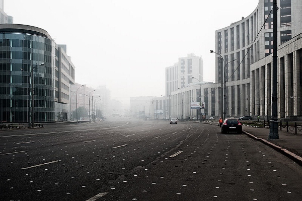 Moscow Ecology fog