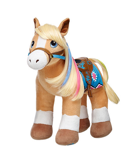 horses horse plush stuffed animal buildabear