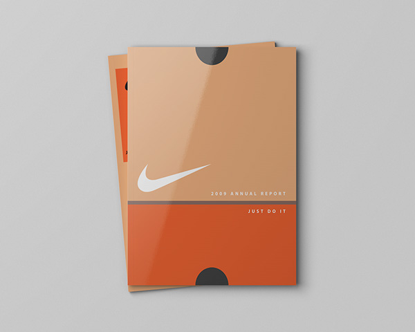 Nike - Annual Report on Behance