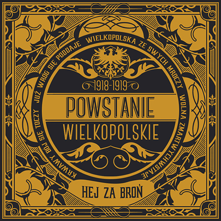 Powstanie Wielkopolskie poznan poland patriot sticker