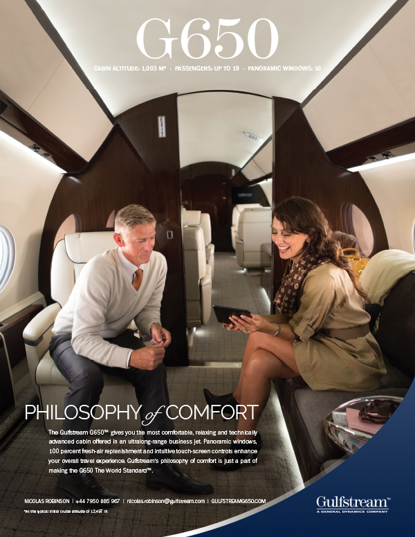 aviation Aerospace Layout advert Image Composite Gulfstream Private Jet luxury design G550 g650 G500 G600 product corporate