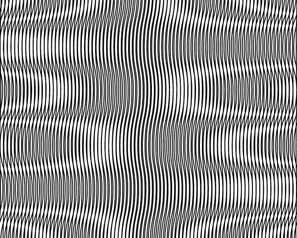 moire gif black and White geometric lines illusion optical