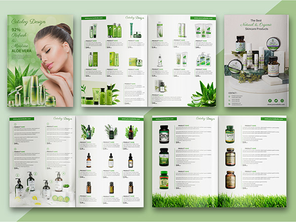 Cosmetics Products Catalog
