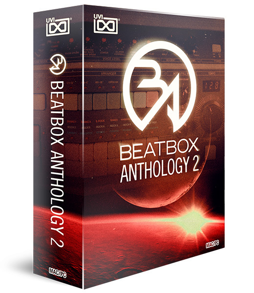 uvi beatbox anthology 2 GUI vst drum machine instrument plugin software synthesizer