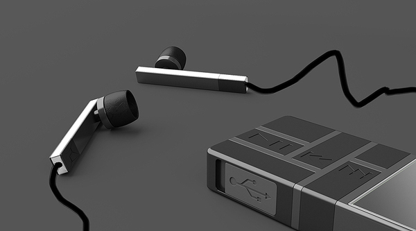 Mp3 Player realistic rendering