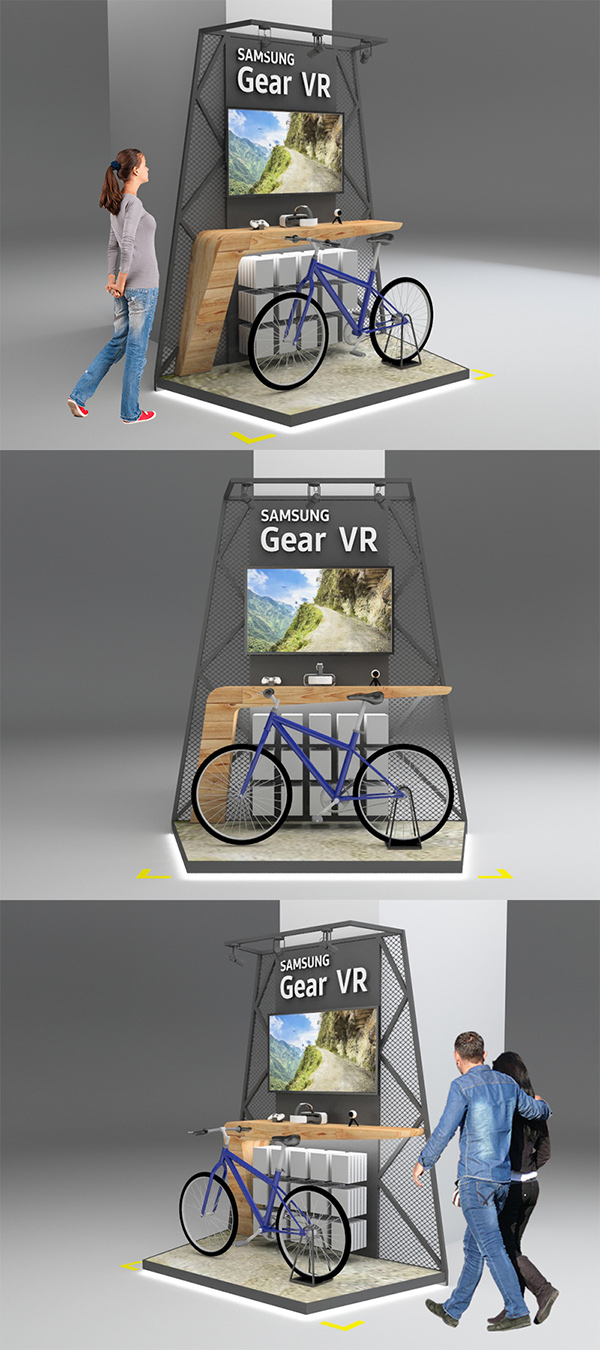 SAMSUNG VR experience zone